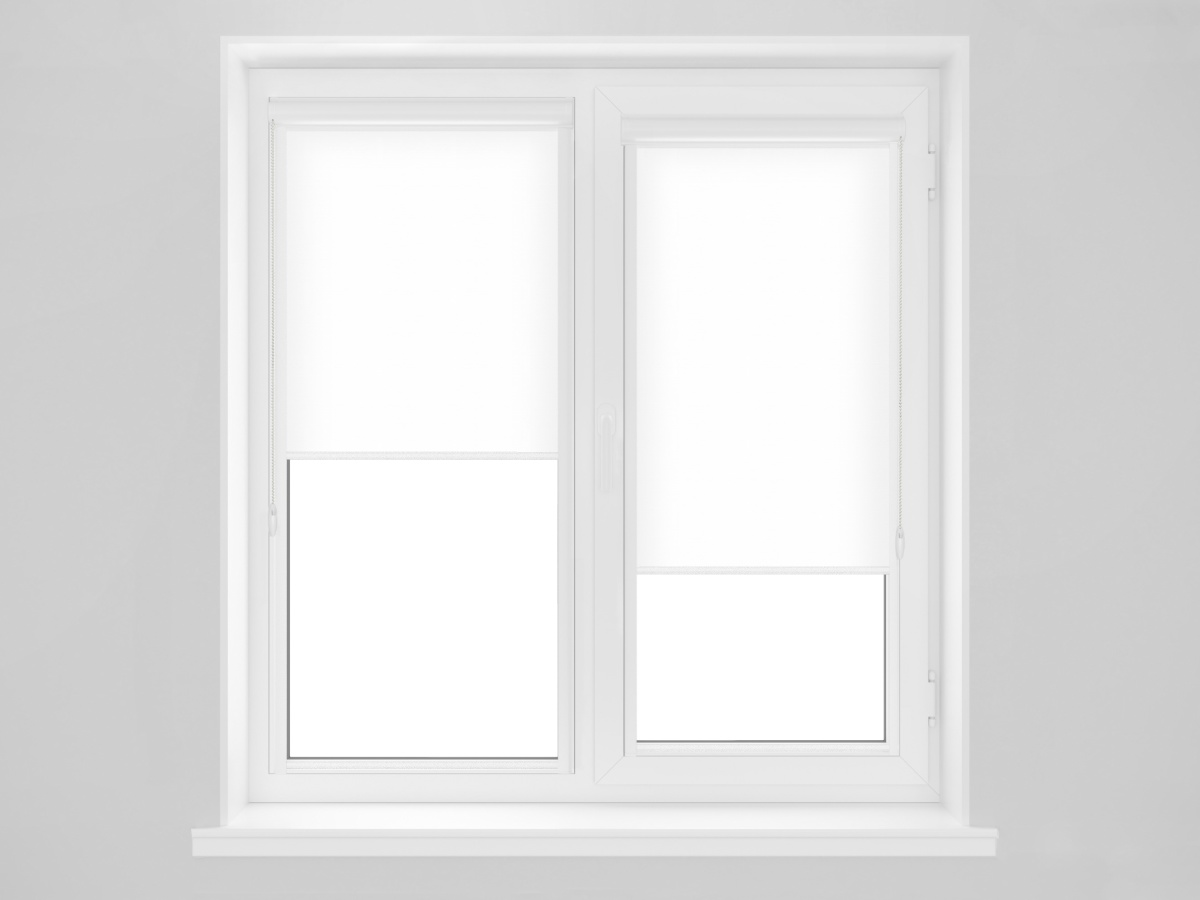 Рулонная штора 7074 на створку окна в коробе с направляющими - изображение 1 - заказать онлайн в салоне штор Benone в Лыткарино